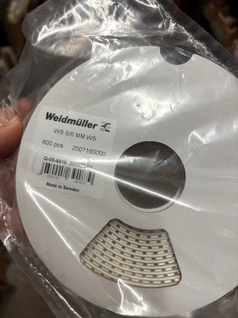 2007160000 WEIDMULLER TERMINAL MARKER