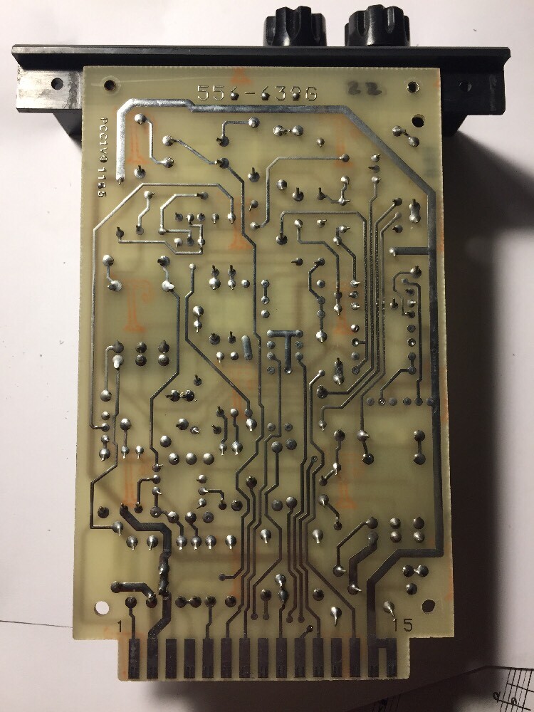 SIMPLEX 556-681 Fire Alarm Module Trouble Circuit Board