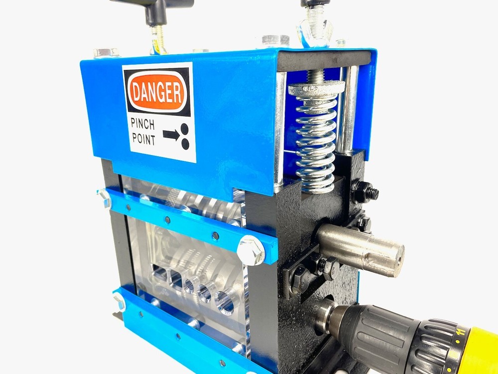 BLUEROCK ® MWS-83MD Portable Copper Wire Stripping Machine Stripper STRiPiNATOR®