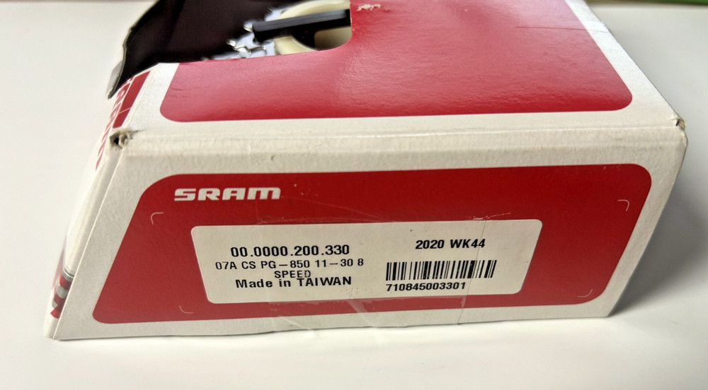 SRAM PG-850 Cassette - 8 Speed 11-30t Silver