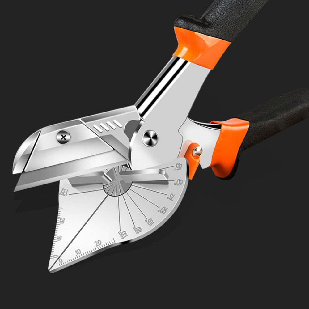 Multifunctional Sharp Multi Angle Scissors Miter Shears Adjustable 45°-135°
