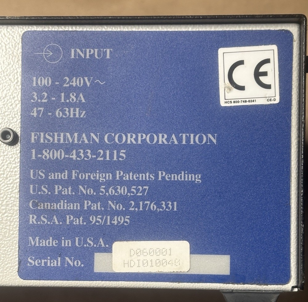 Fishman LDS9000 Linear Drive System SmartDispenser Fluid Dispensing Controller