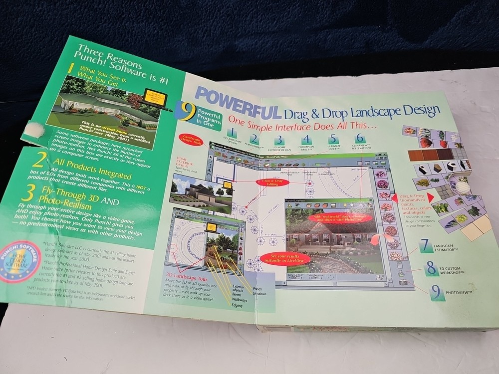 Masters Landscape Home Design Windows 2000 Vintage Software