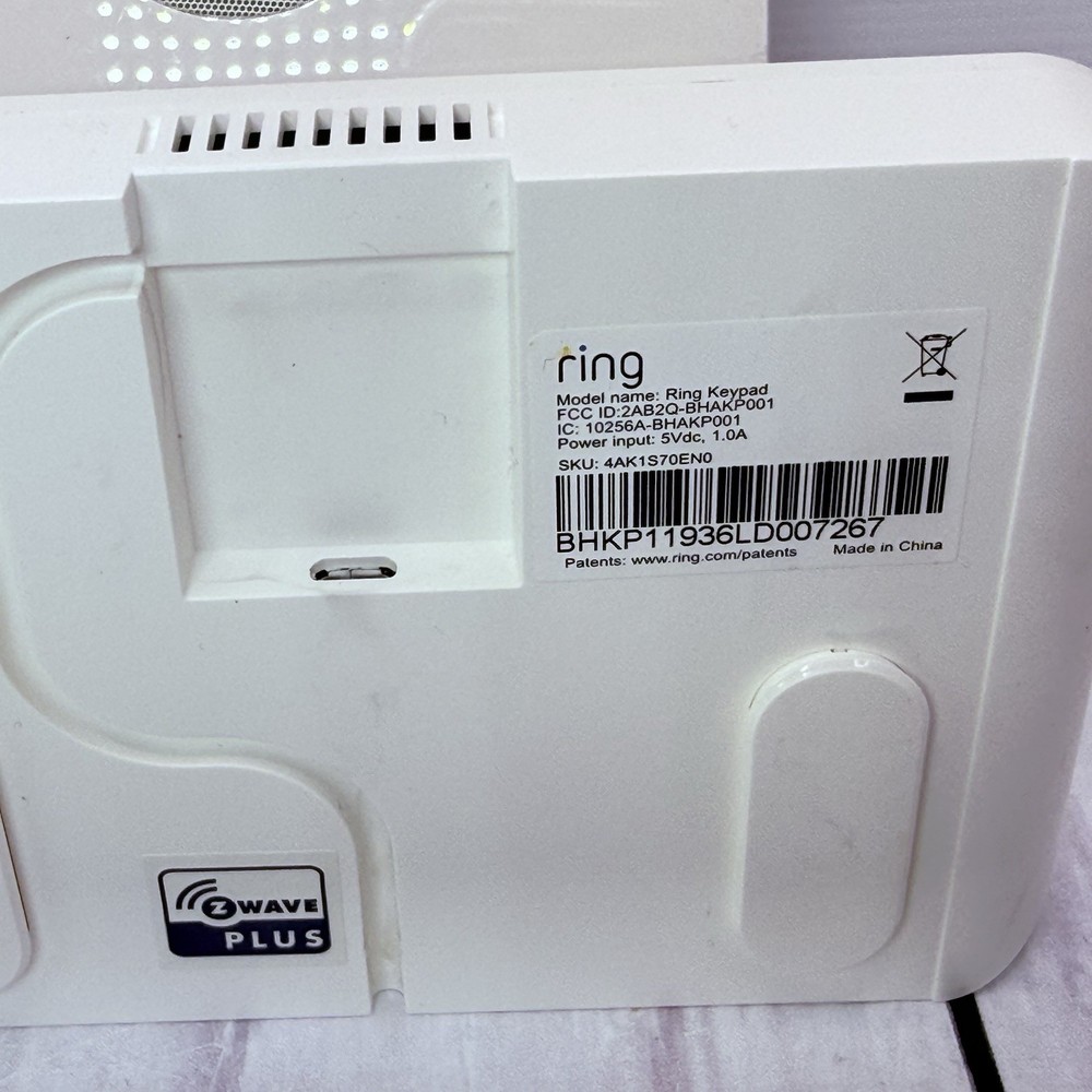 Ring Alarm System v2 Bundle Base Station, Keypad, Motion Sensor, Power Supply