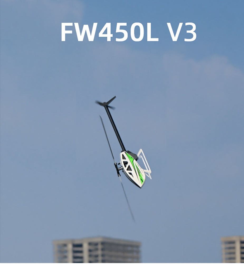 Fly Wing FW450L V3 6CH GPS 3D Automatic Return Hovering RC Helicopter RTF US