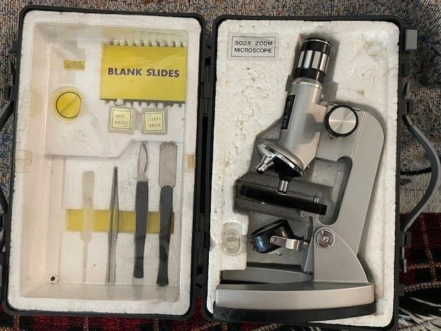 Sears 40-900x Zoom Microscope 49-24363