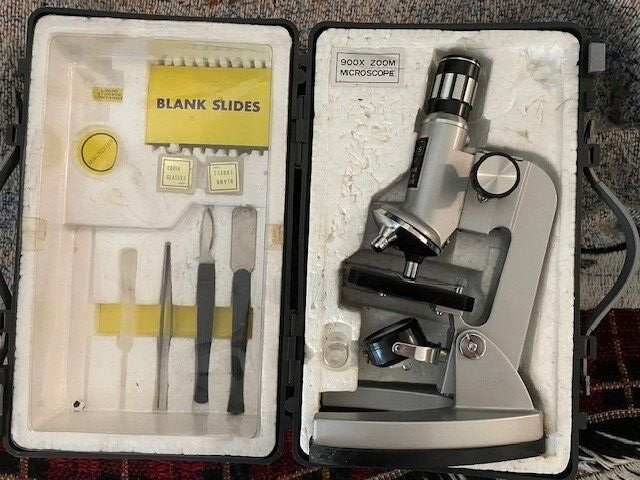 Sears 40-900x Zoom Microscope 49-24363