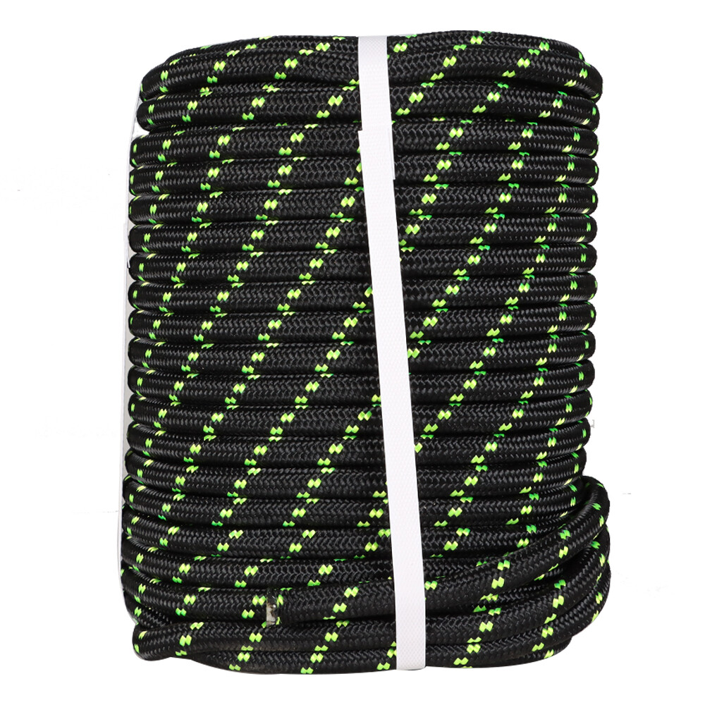 Breaking Strength 6180lbs 1/2" x 200' Double Braid Polyester Rope Rigging Rope