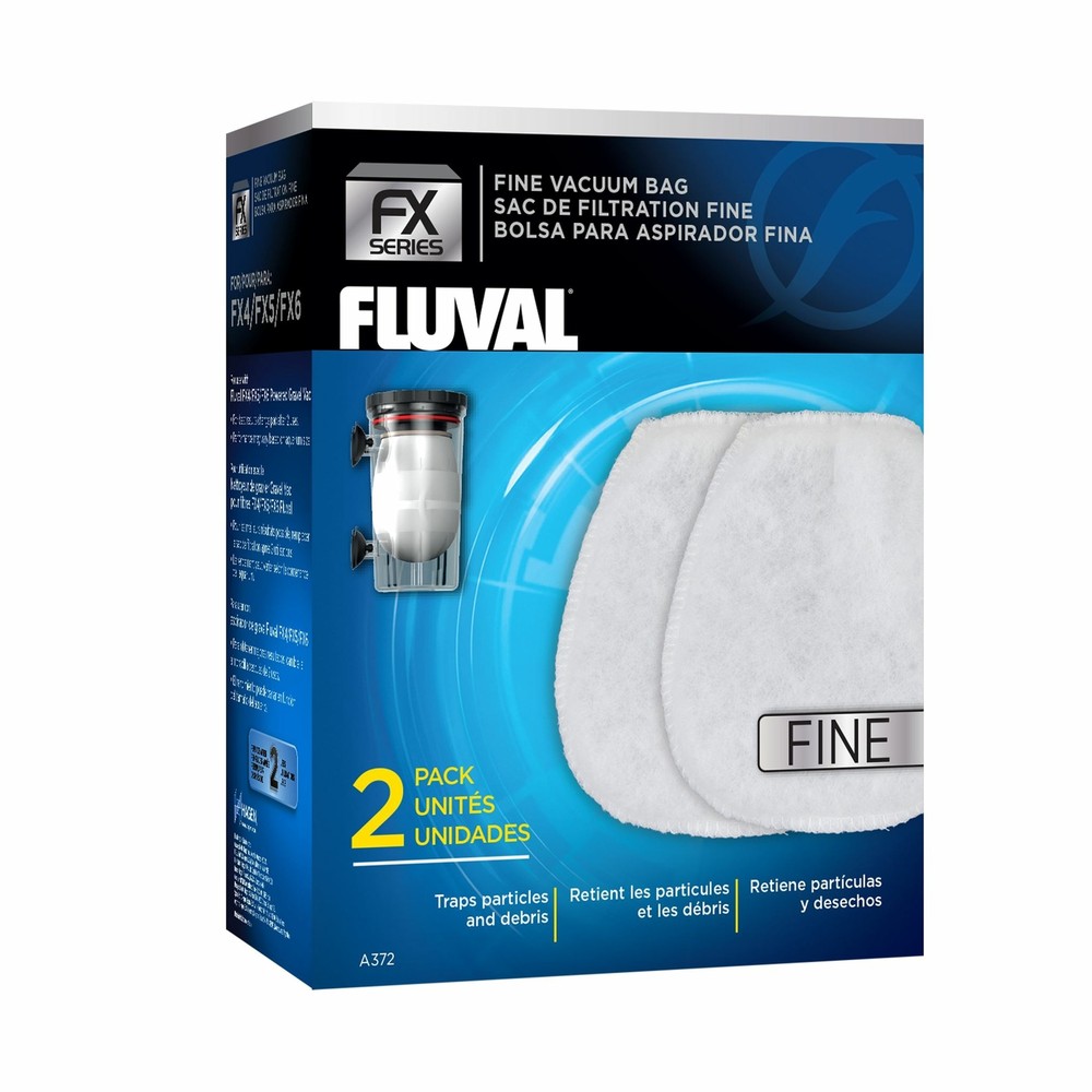 Fluval FX Fine Vacuum Bag 2 Pack