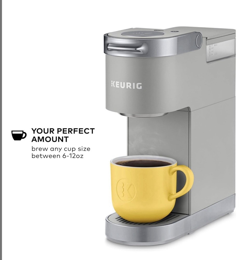 Keurig K-Mini Plus Single Serve K-Cup Pod Coffee Maker - Gray