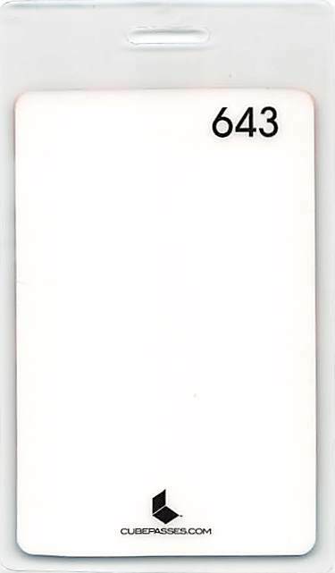 22nd Annual Bridge School Benefit Backstage Pass Mountain View 2008 Red VIP L...