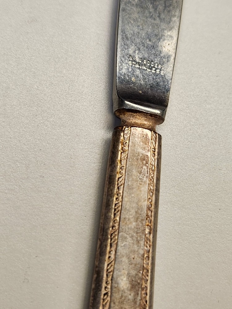Wm Rogers Silverplate Flatware ~ 9" Dinner Knife