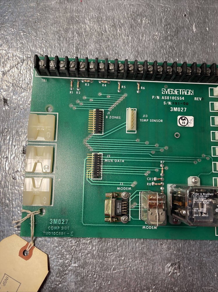 SYGNETRON AS010C554 REV. D CIRCUIT BOARD