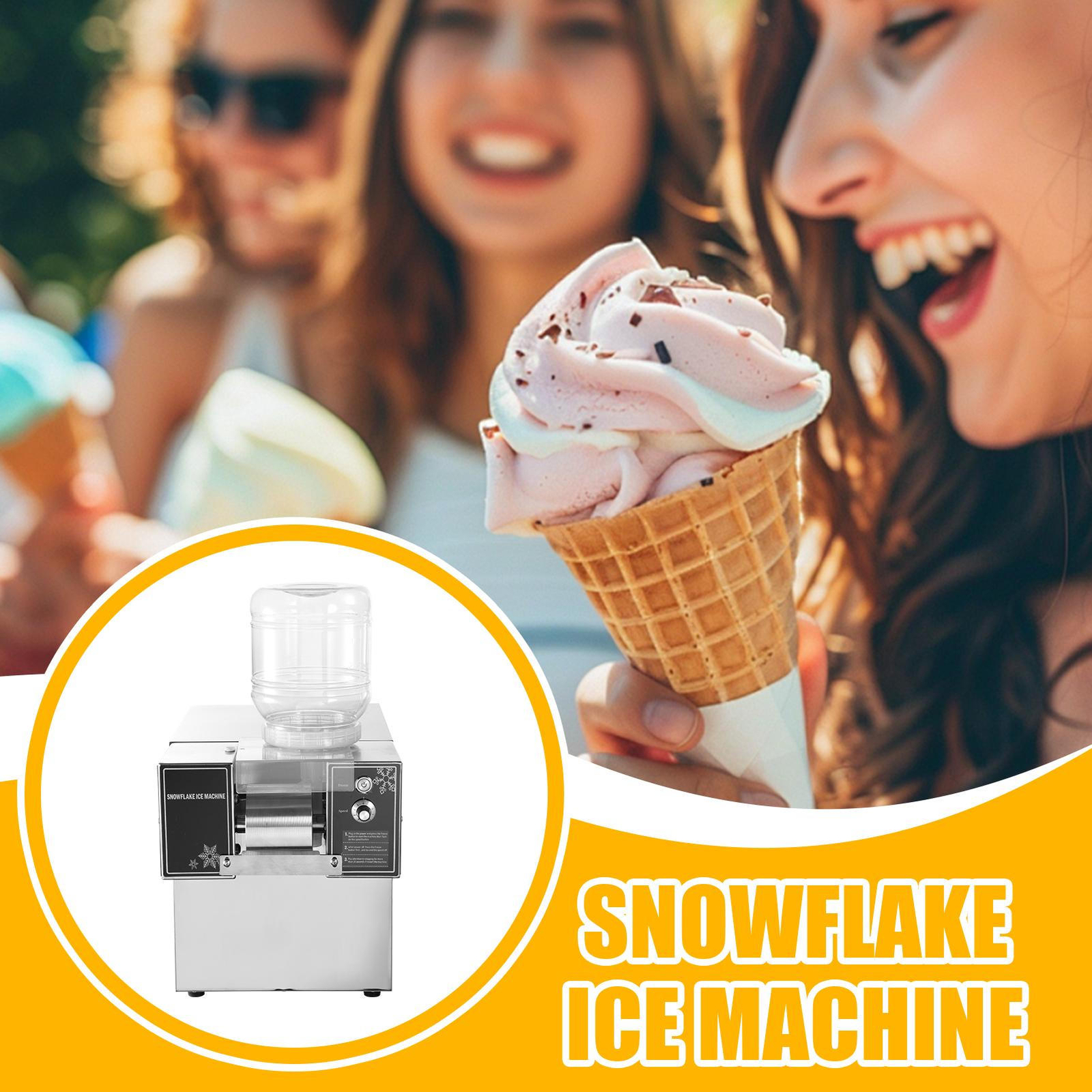 Snowflake Ice Machine,