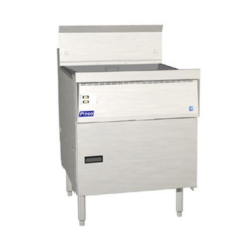 Pitco - FBG24SSTC - 87 lb 120,000 BTU Solid State Control Single Pot Flat