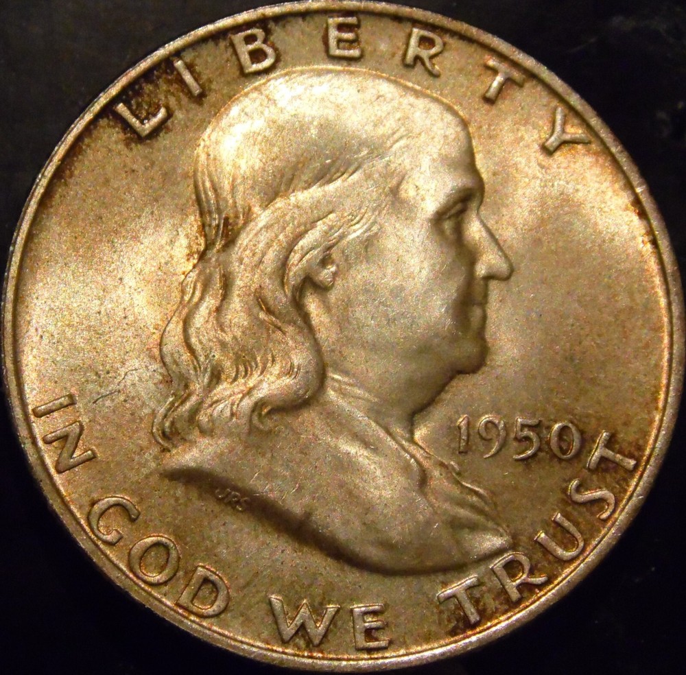 1950-D Franklin Half Dollar Gem BU Uncirculated