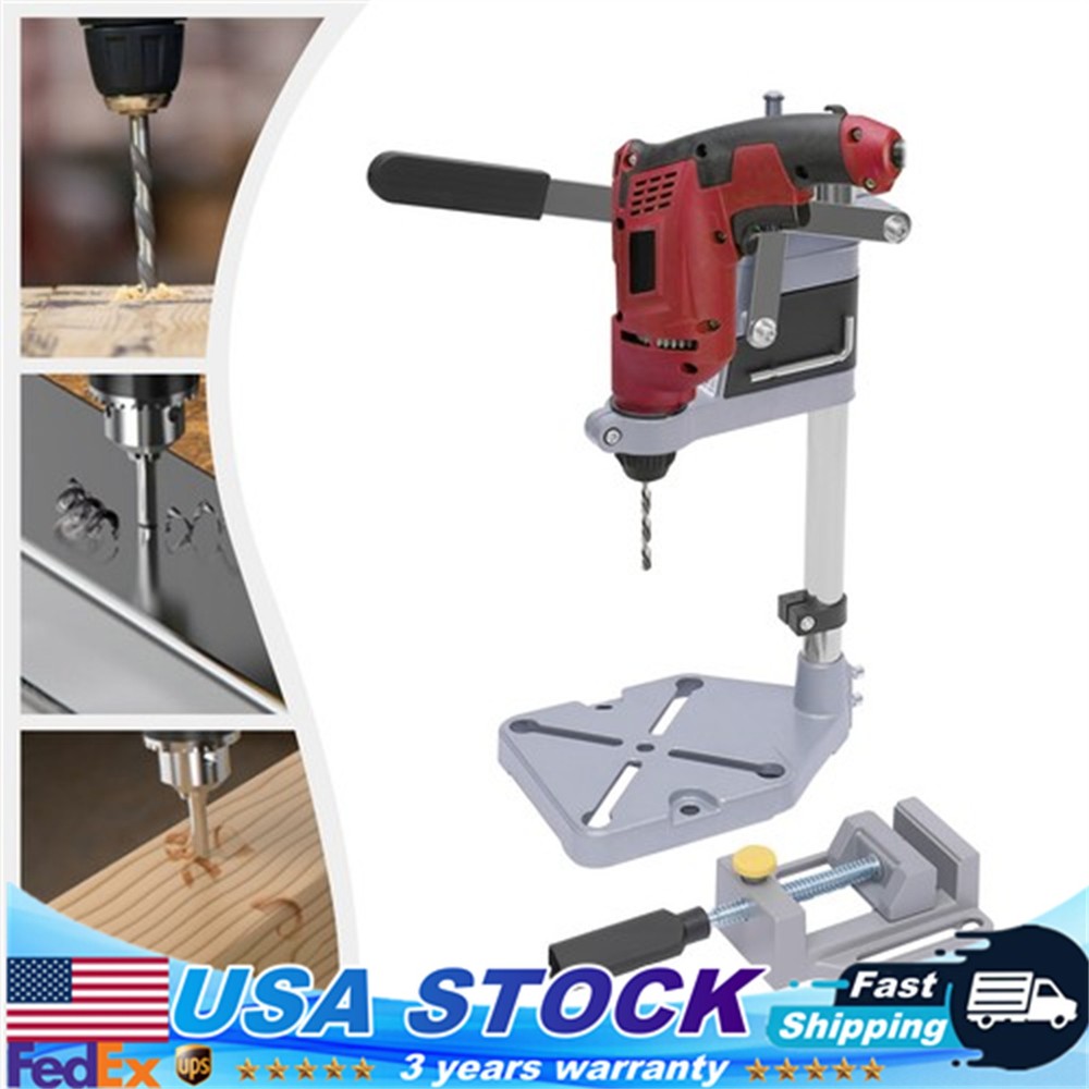 Universal Drill Press Stand Single Head Drill Stand Tool Bench Clamp Electric