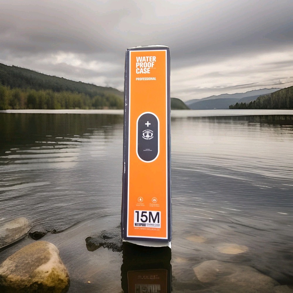 Shellbox Waterproof Diving Case, 2nd Generation 15M Waterproof iPhone/Samsung