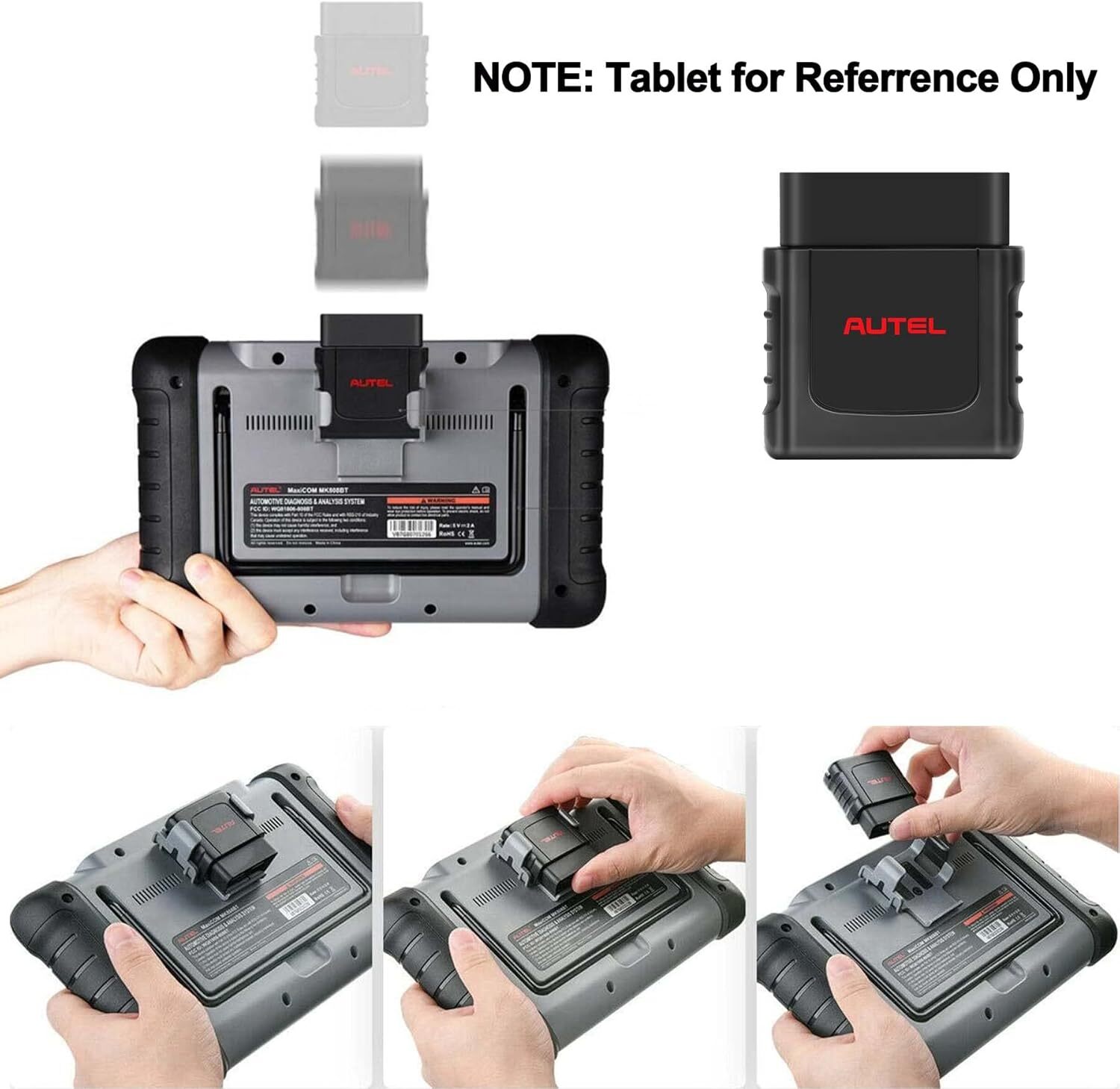 Autel MaxiVCI Mini VCI Tool Fit in MaxiPRO MP808TS MaxiCOM MK808TS MK808BT