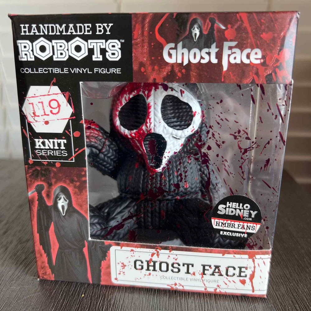 Handmade By Robots Bloody Ghost Face Ghostface Hello Sidney Limited 720 LE HMBR