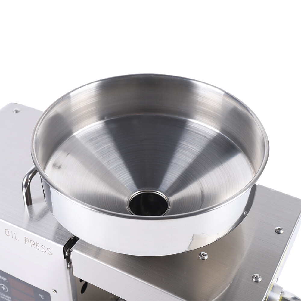 Automatic Oil Press Machine Cold & Hot Press 610W Oil Extractor Temp Adjustable