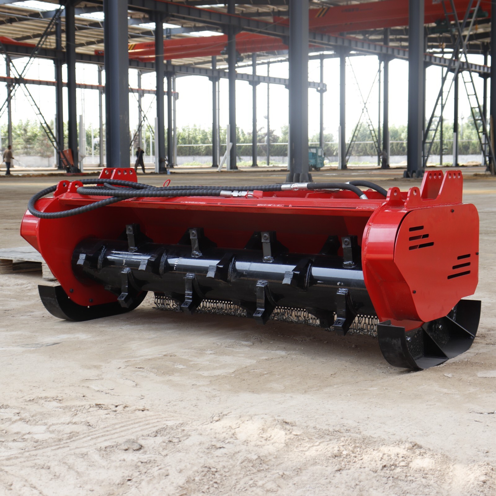 Heavy Duty Attachment 60inch Forestry Mulcher Fits Bobcat Skid Steer Loader