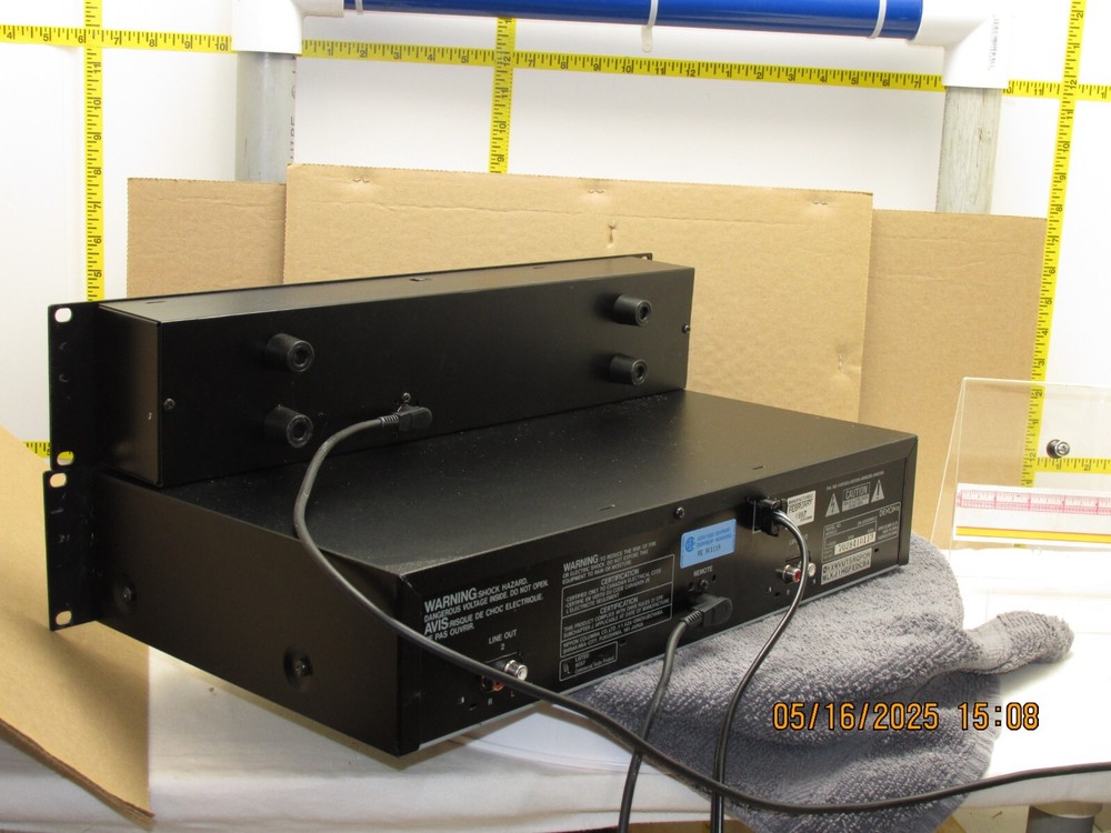The listing is:(1)Denon DN-2000F MKII Double CD Player And Remote Control Unit