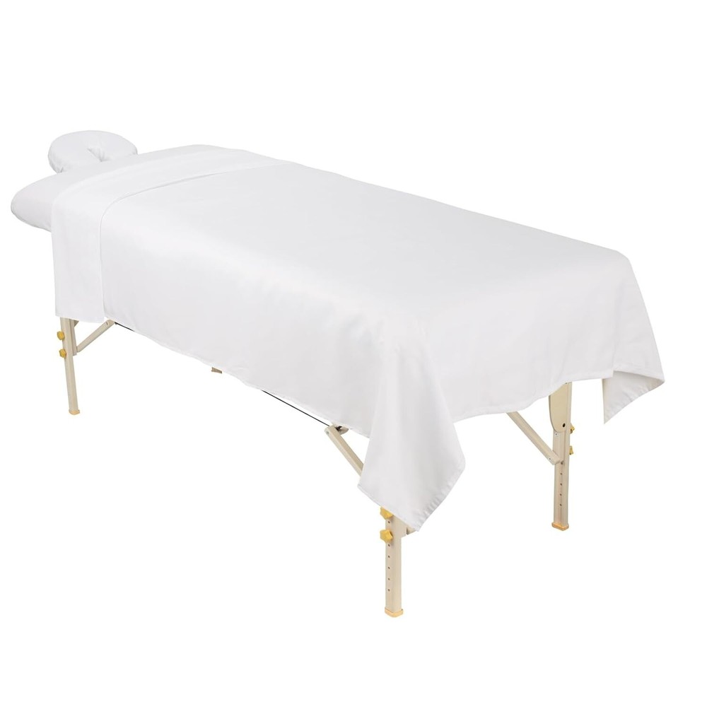 Soft & Durable Microfiber 3-Piece Massage Sheets with All-Around Elastic Fit