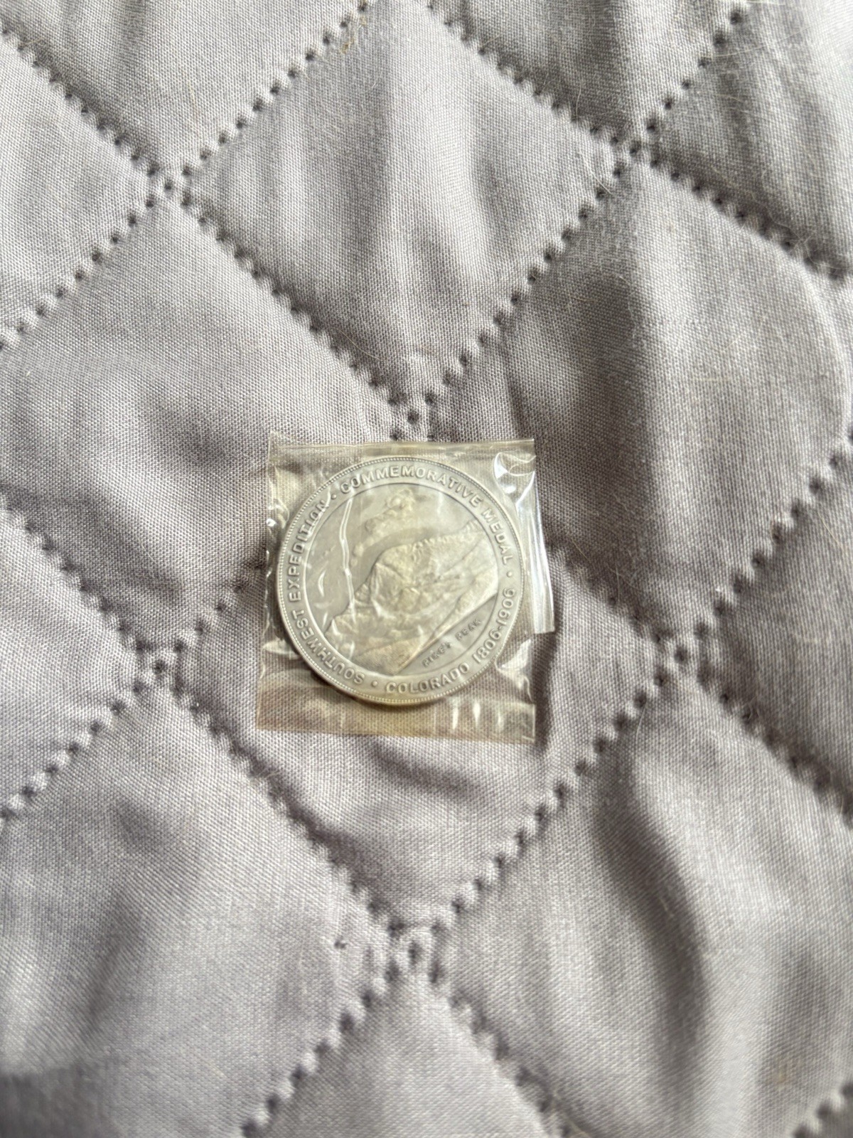 Pike's Peak Southwest Expedition Commemorative Medal 1806-1906: so-called dollar