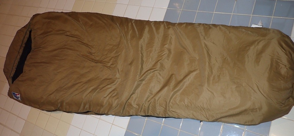 Wiggy’s Ultralight sleeping bag with FTRSS Overbag