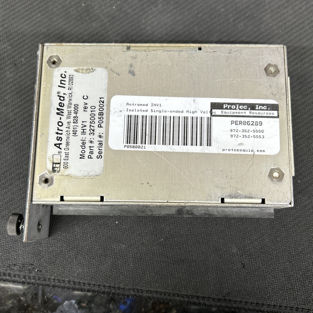 Astro-Med IHV1 Rev C Chart Recorder Module Unit 1
