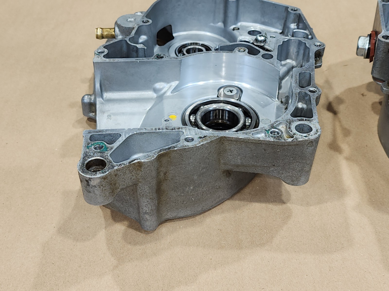 2015 Suzuki RMZ250 RMZ 250 OEM Left & Right Engine Crankcase Case Bottom End