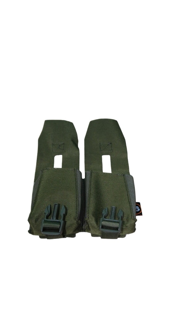 DOUBLE GRENADE POUCH - OD GREEN IDF