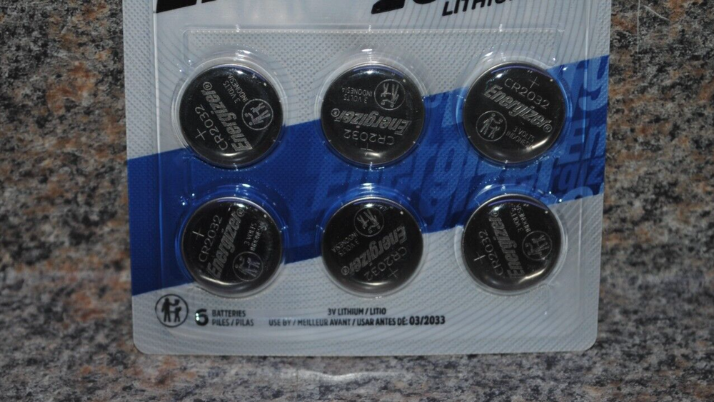 Energizer 2032 Lithium Battery 6-Pack