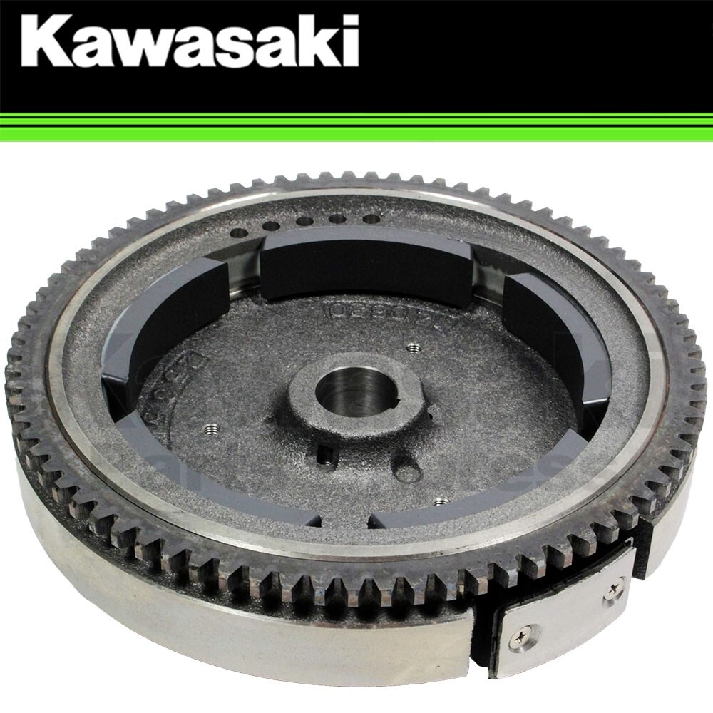 NEW 1997-2004 GENUINE OEM KAWASAKI MULE 520 550 FLYWHEEL COMP KAF300 21194-2334