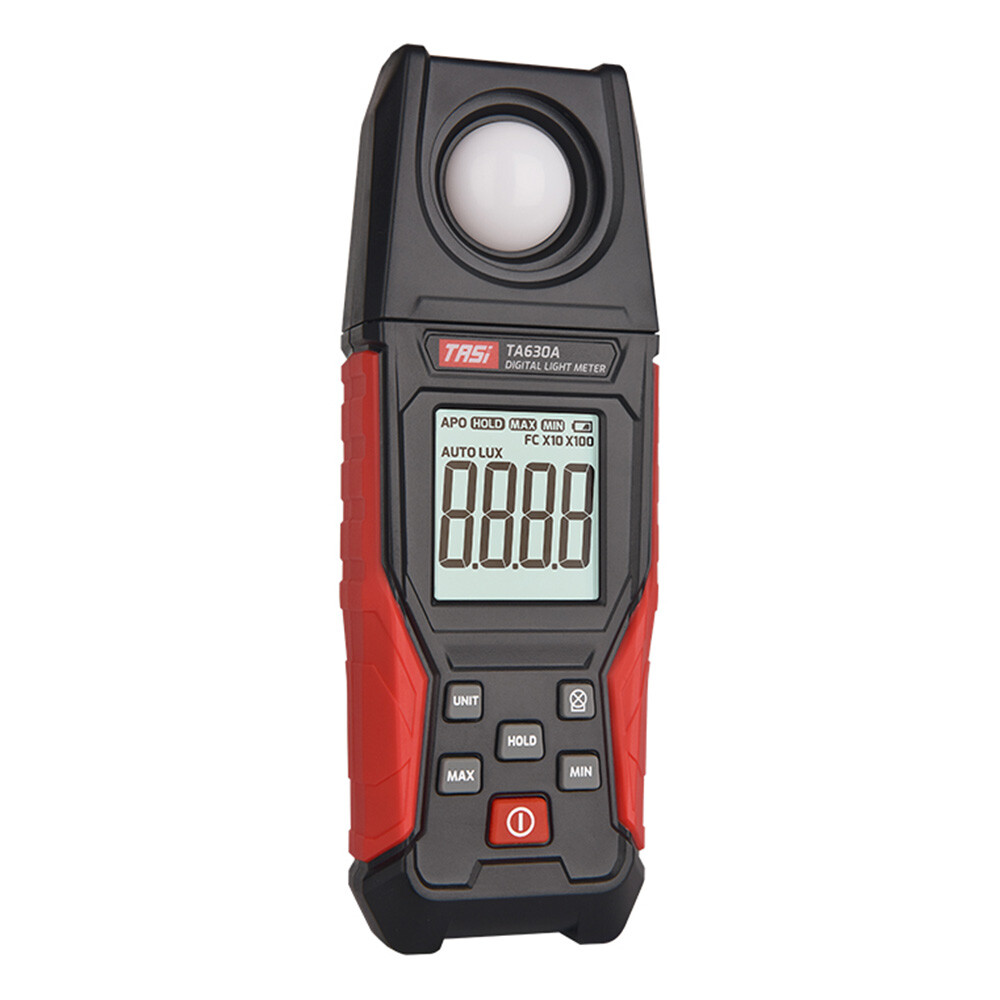 TA630 Digital Light Meter Illuminance Lux Tester Record 0~200000 Measure Range