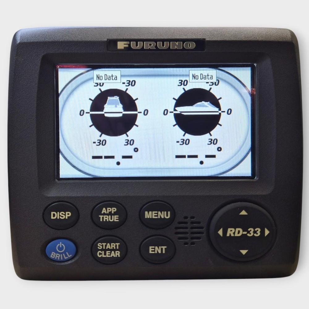 Furuno RD-33 NMEA 2000 Data Organizer Display w/ 2m N2k Drop Cable Fully Tested*