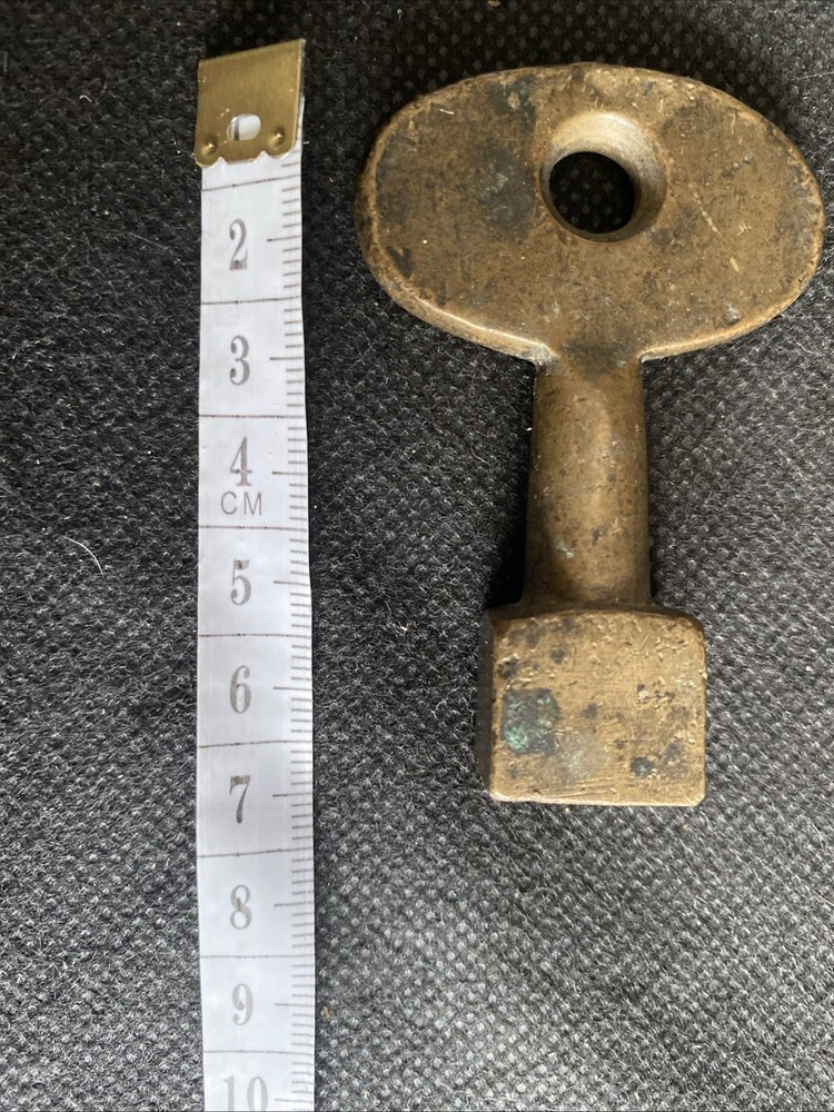 Brass Key - Rectangular End