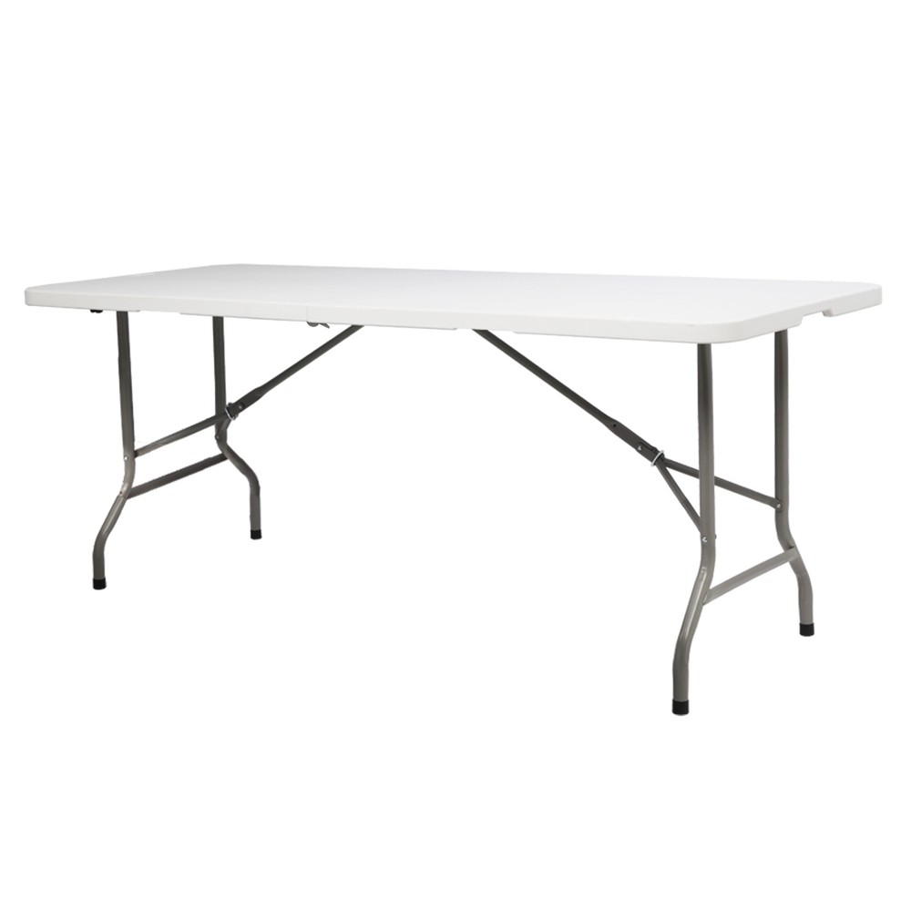 6FT Outdoor Courtyard Foldable Long Table,in stock