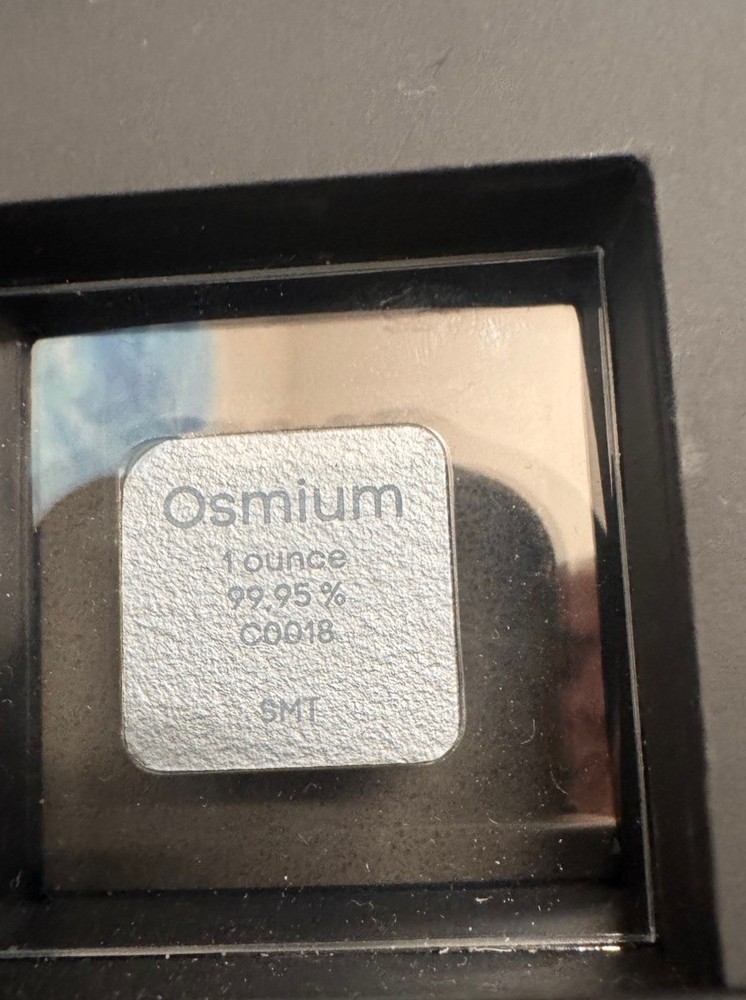 osmium 1 oz Bar