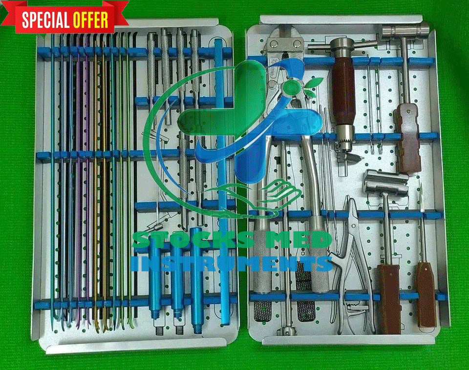 Orthopedic Elastic Nail Instruments Set Surgical Veterinary Instruments