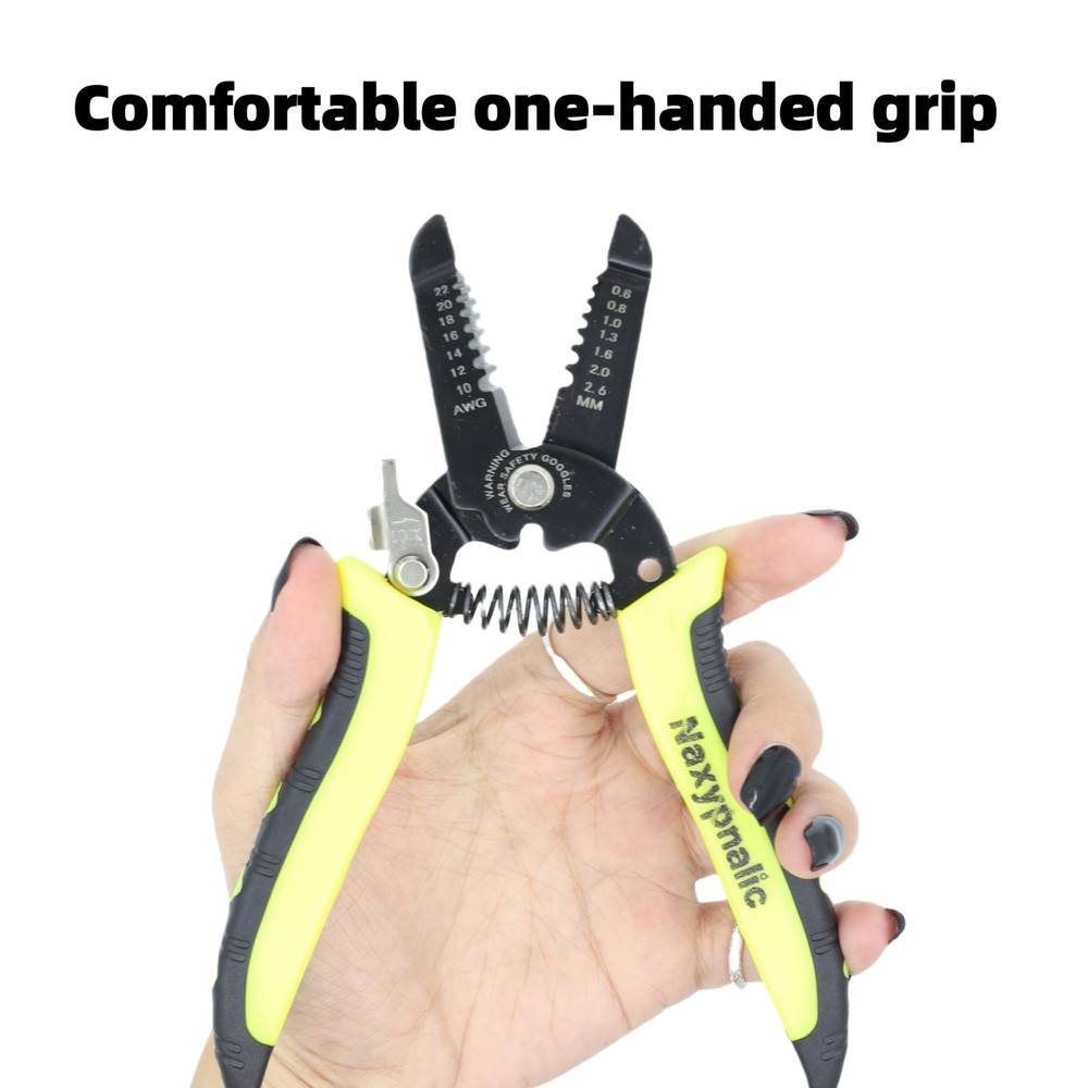 Insulated Wire Stripper Tool 10-22 AWG Micro Pliers Hardware Kit