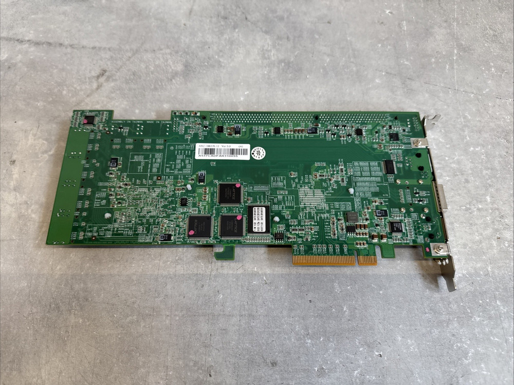 Areca ARC-1882ix-12 PCIe RAID Controller Card 12-Port with 1GB Cache