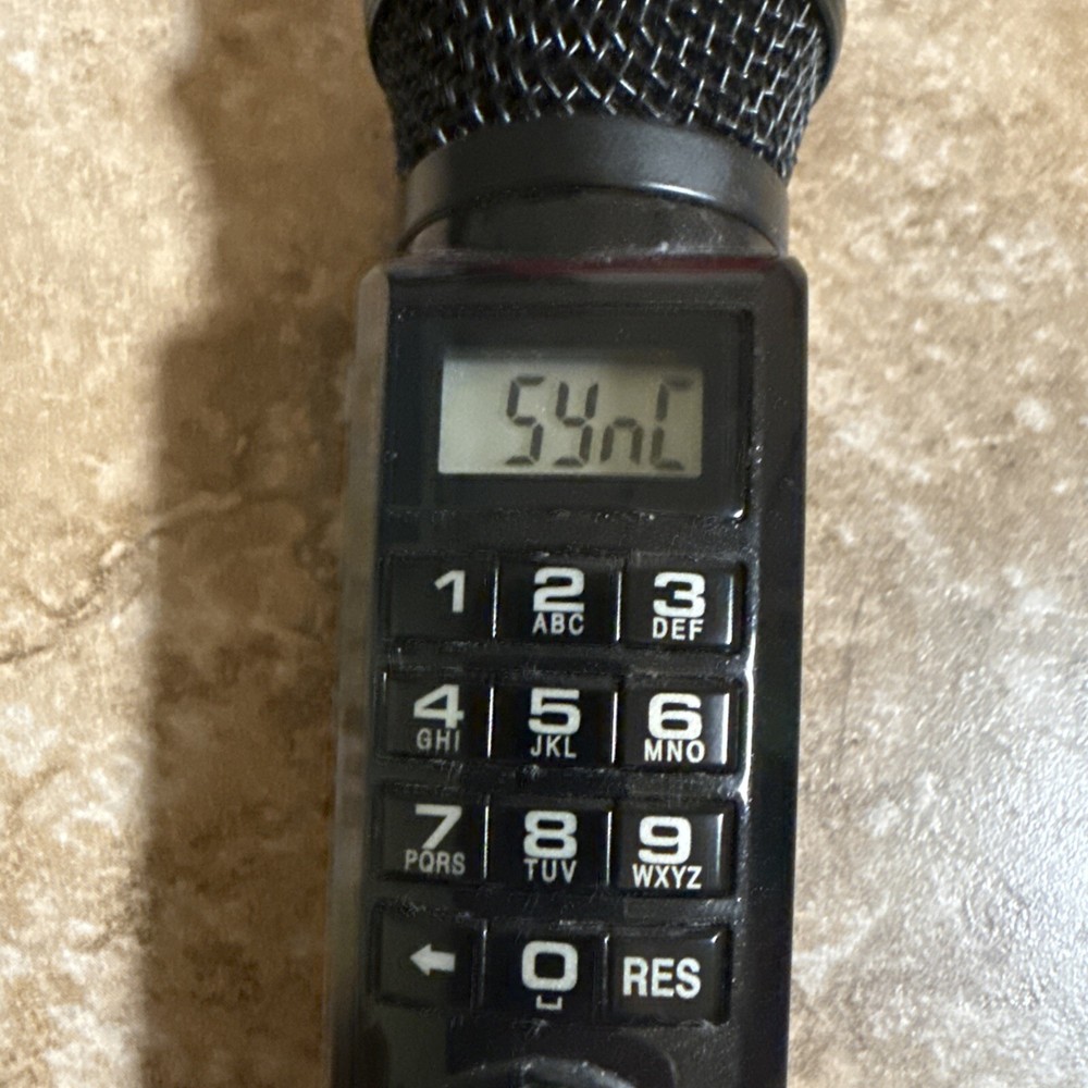 Diamond Magic Sing ET19KV Wireless Karaoke Add-On/Replacent Microphone Working