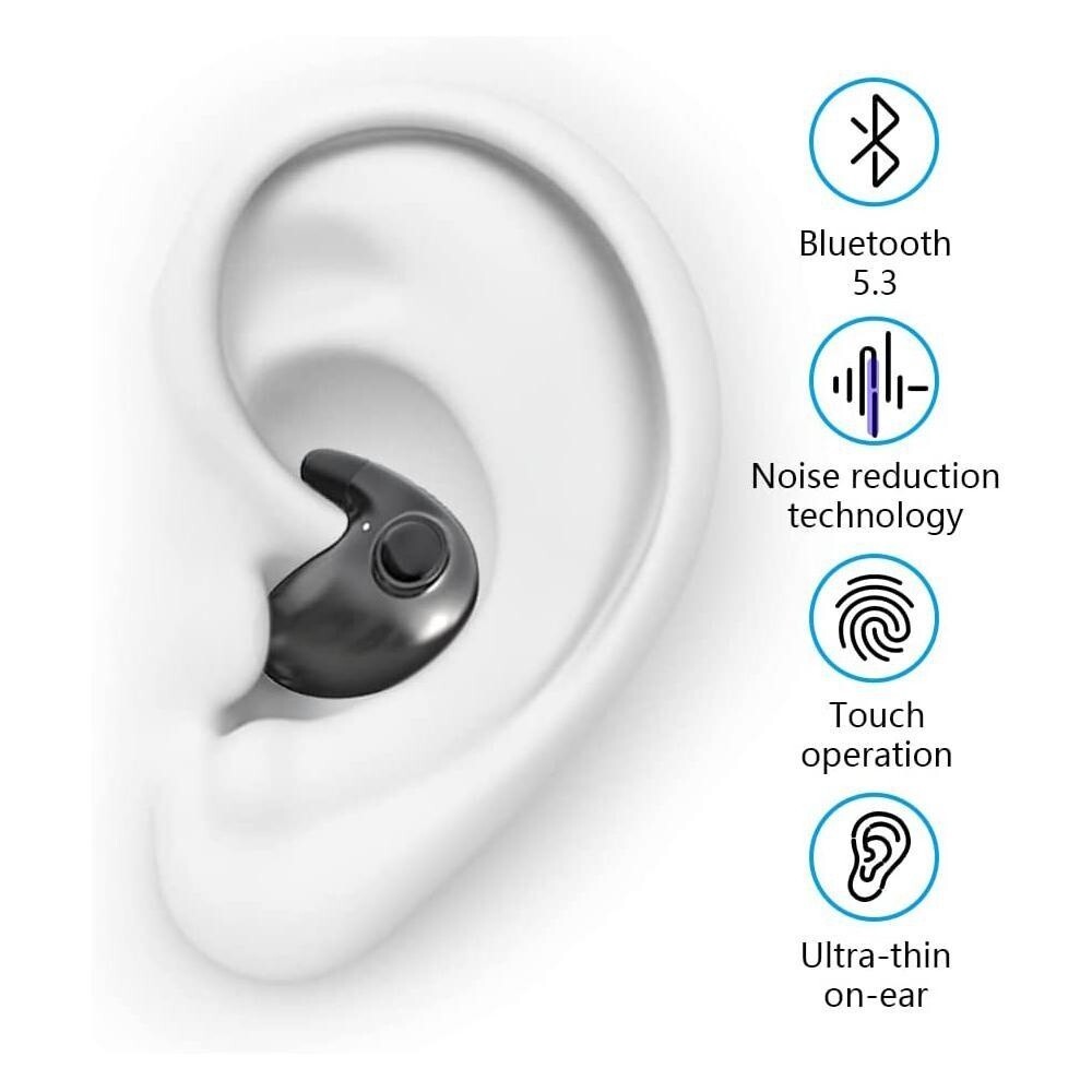 True Wireless Bone Conduction Headphones Bluetooth 5.3 Wireless Headset Earbuds
