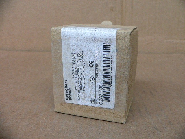 Sprecher+Schuh Pneumatic Timer Cza7-180
