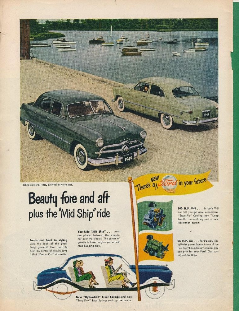 Magazine Ad - 1949 - Ford - (#2)