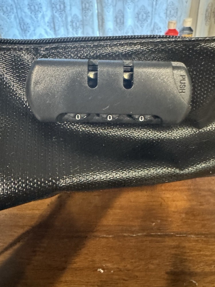 Small Fireproof Storage Organizer Case with Lock 3-Layer Soft Case