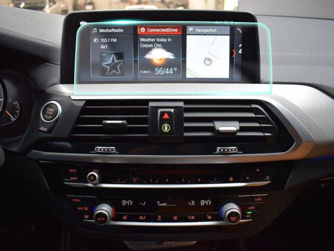 Crystal Clear Screen Protector for 2018 BMW X3 Vehicle Navigation