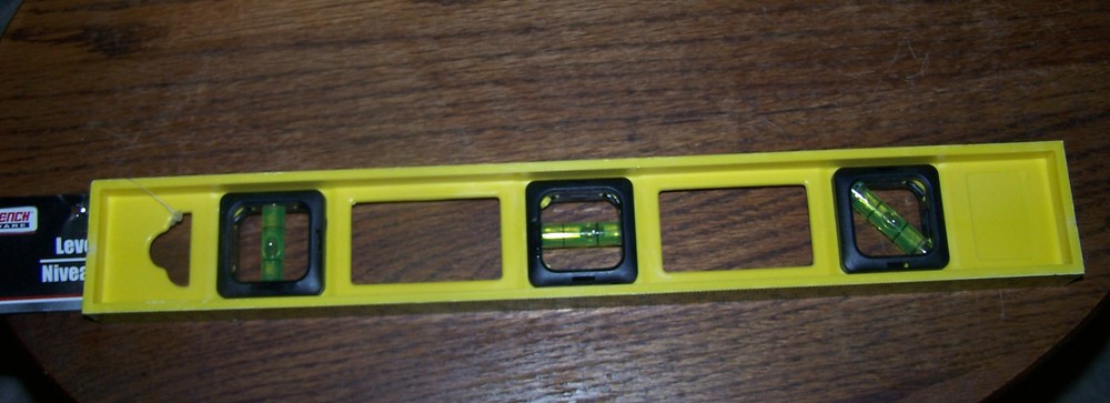 LEVEL - by Tool Bench -16"/40 cm with 3 bubble vials - NEW!